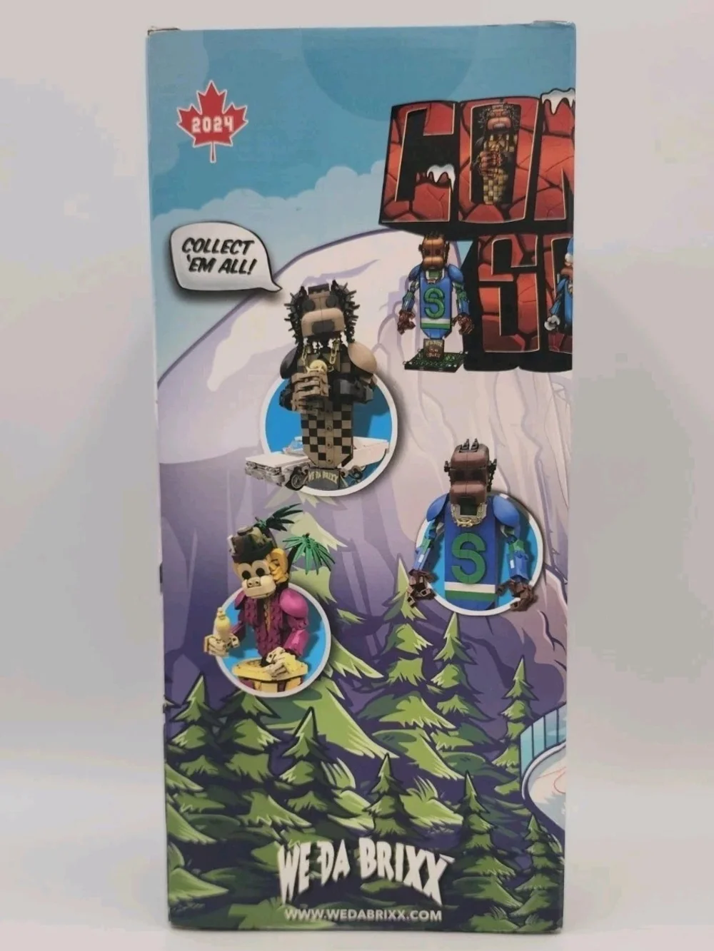 We Da Brixx Snoop Dogg 354 Pc. Cali To Canada Building Set